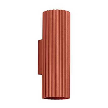 Kinkiet Karbon 20 cm ochra czerwona