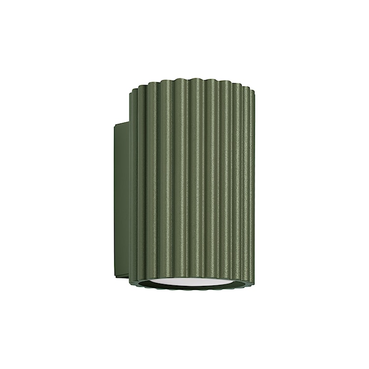 Kinkiet Karbon 10 cm zielony oliwkowy 