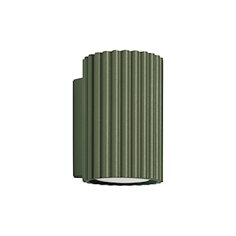 Kinkiet Karbon 10 cm zielony oliwkowy