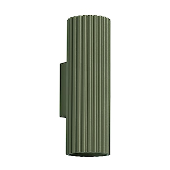 Kinkiet Karbon 20 cm zielony oliwkowy