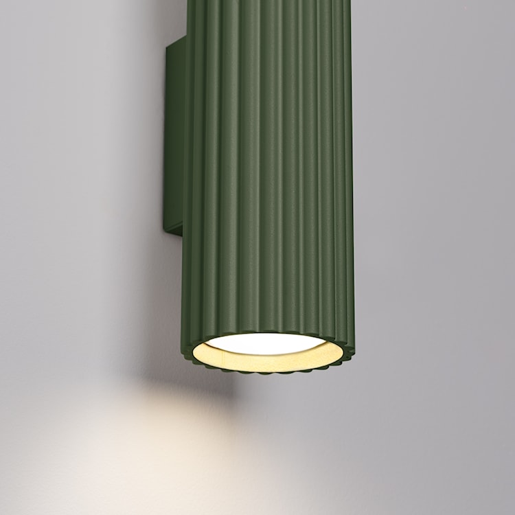Kinkiet Karbon 20 cm zielony oliwkowy  - zdjęcie 5
