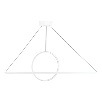 Lampa wisząca Bowal LED biała ciepłe światło