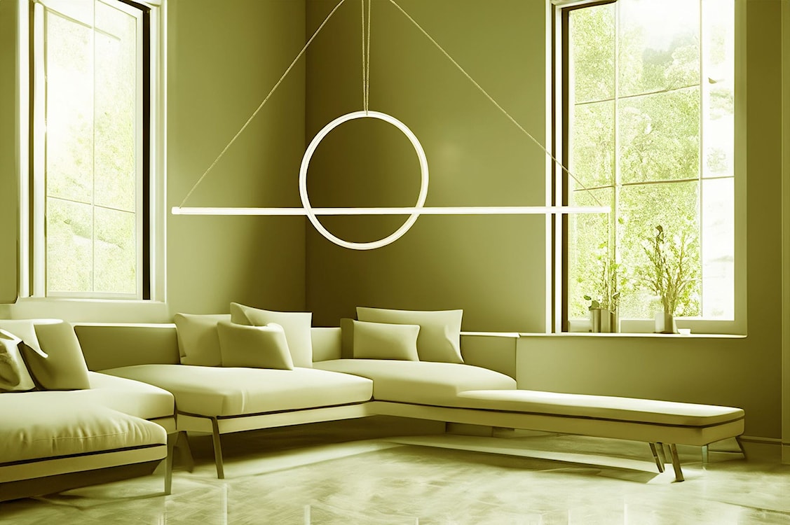 Lampa wisząca Bowal LED biała ciepłe światło  - zdjęcie 7