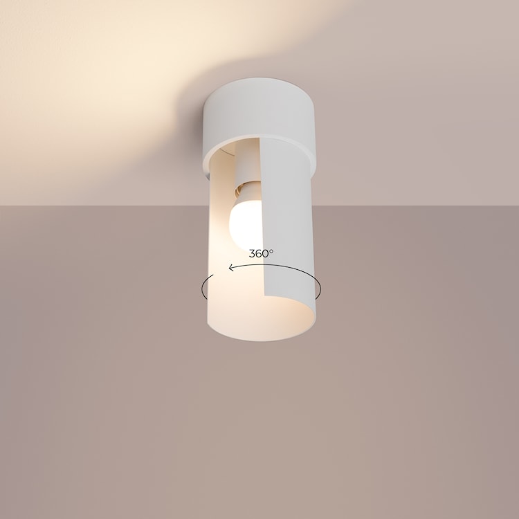 Plafon Flash biały  - zdjęcie 5
