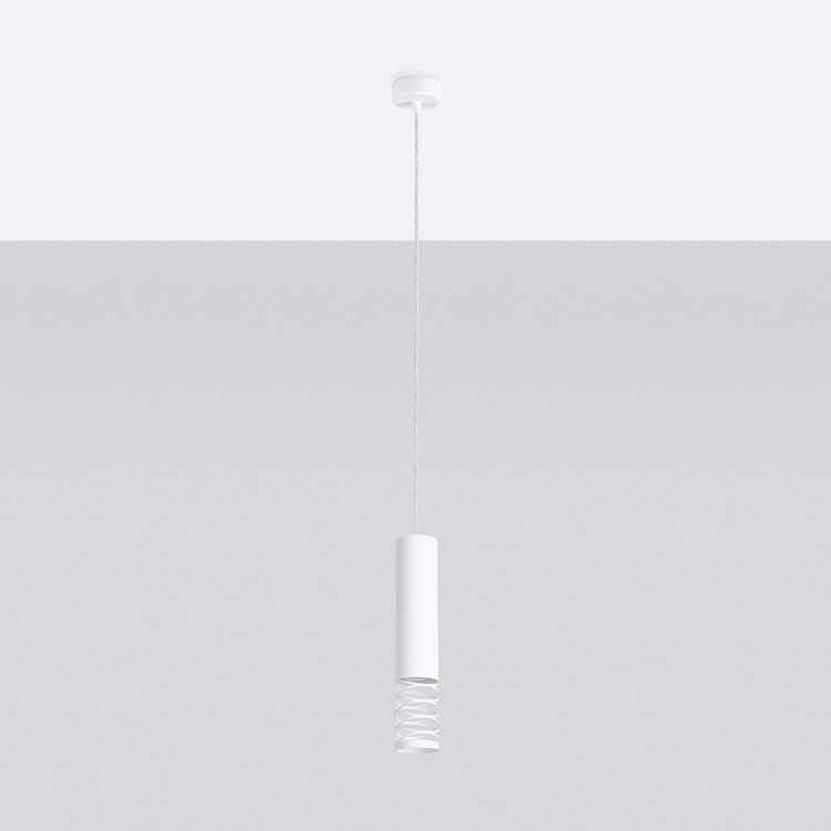 Lampa wisząca Lami 1 biały  - zdjęcie 3