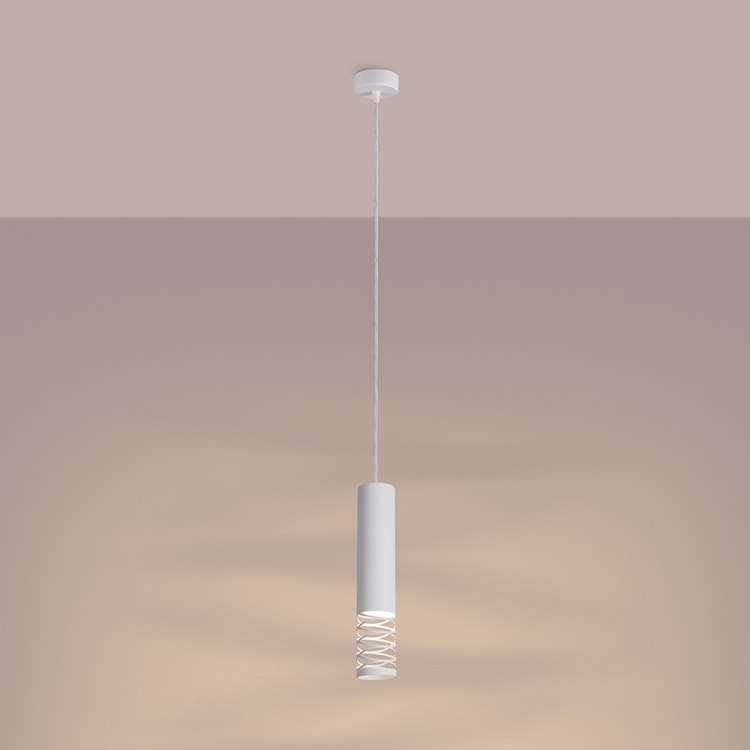 Lampa wisząca Lami 1 biały  - zdjęcie 4