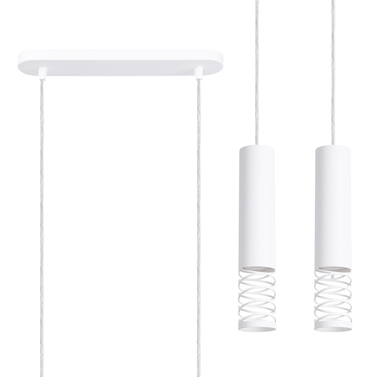 Lampa wisząca Lami 2 biały 