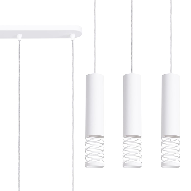Lampa wisząca Lami 3L biały  - zdjęcie 2