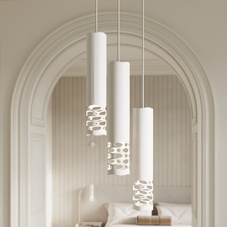 Lampa wisząca Liro 3P biały  - zdjęcie 2