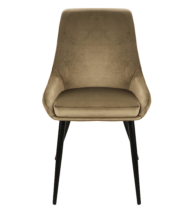 Krzesło tapicerowane Digely oliwkowy velvet  - zdjęcie 2