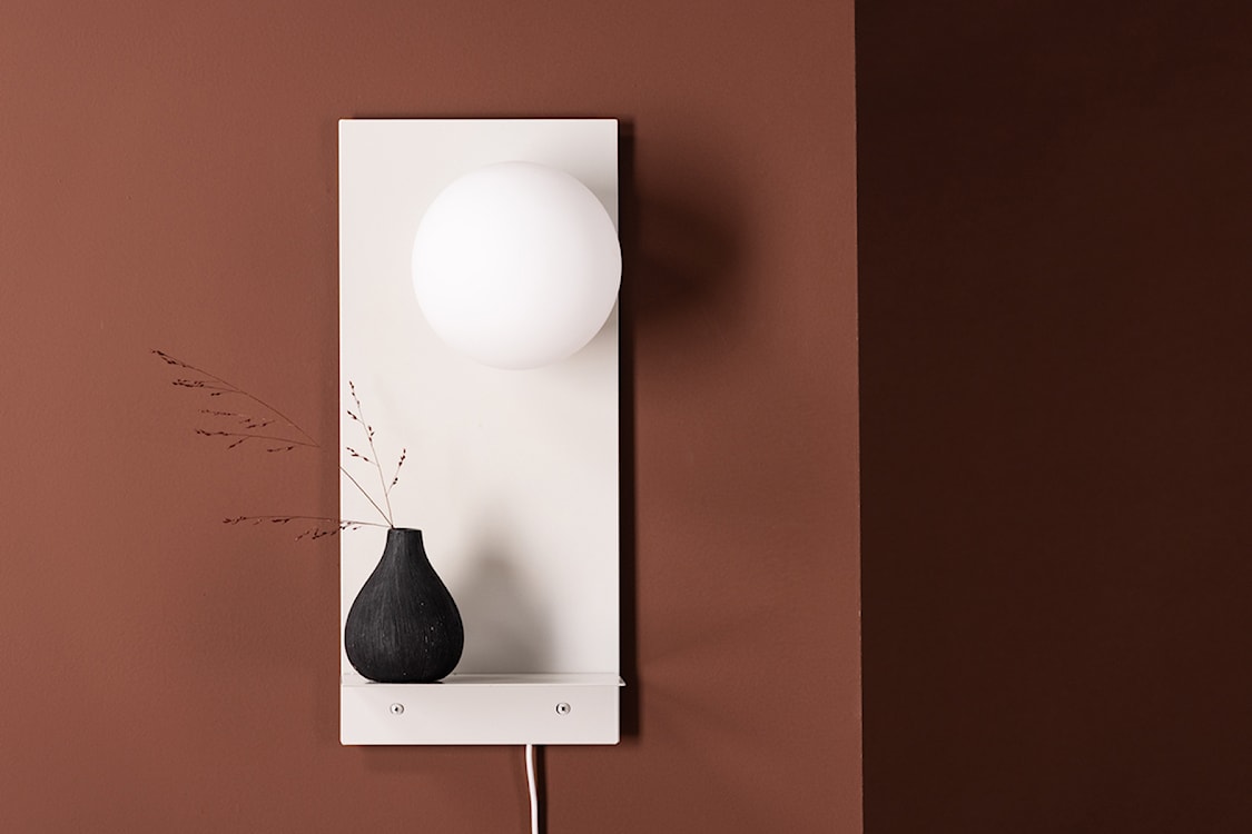 Lampa ścienna Troyes 45 cm kremowa  - zdjęcie 2