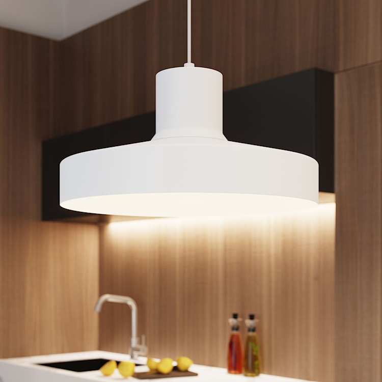 Lampa wisząca Bilo biała  - zdjęcie 2