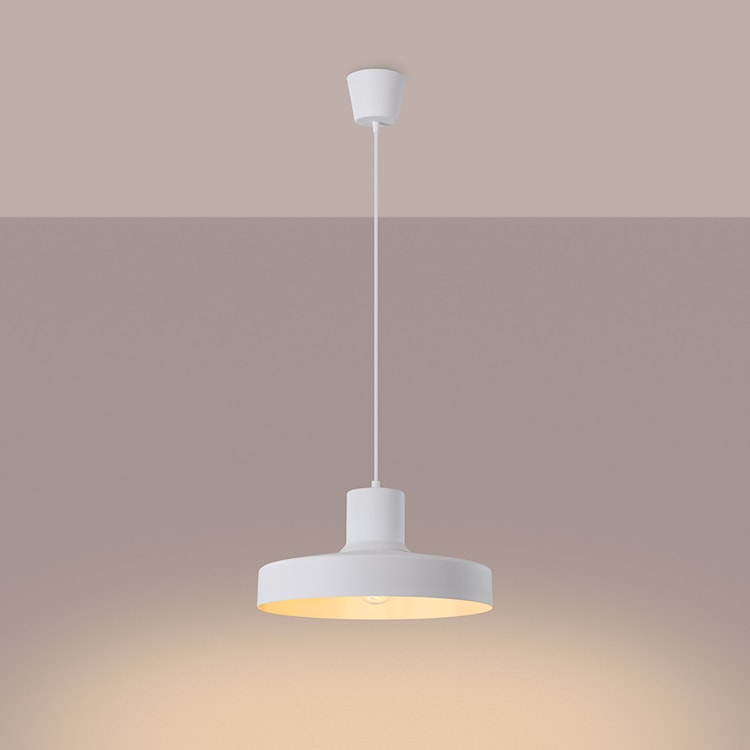 Lampa wisząca Bilo biała  - zdjęcie 7