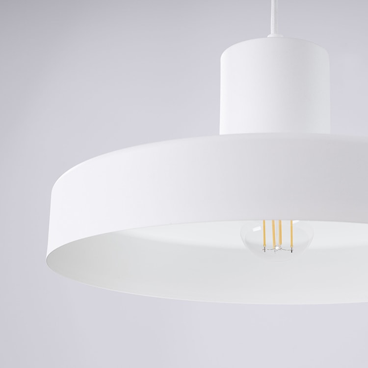 Lampa wisząca Bilo biała  - zdjęcie 10
