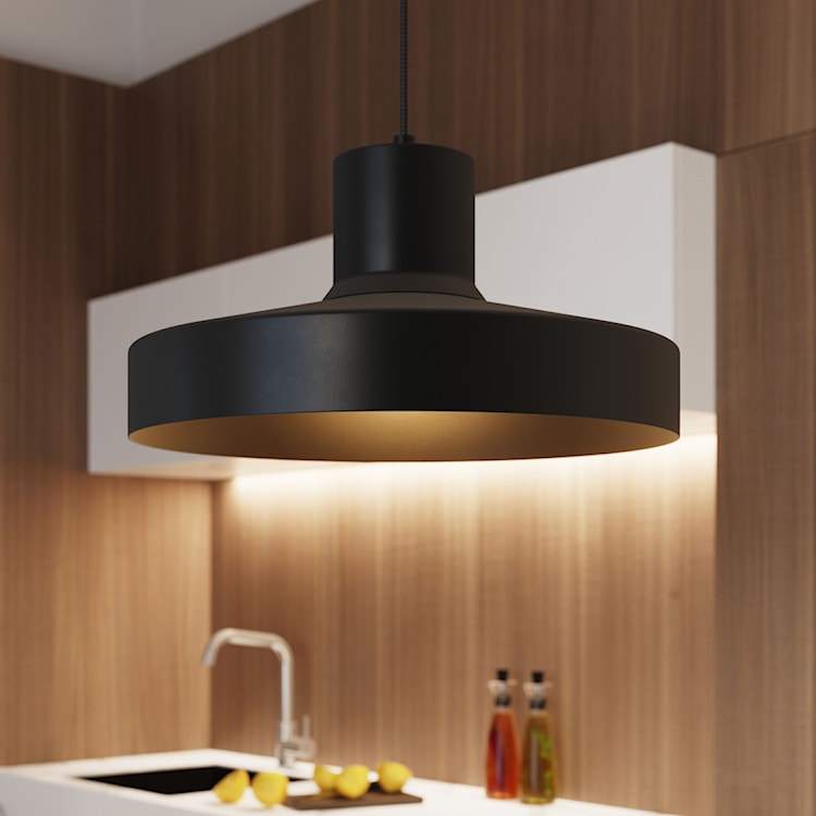 Lampa wisząca Bilo czarna  - zdjęcie 2