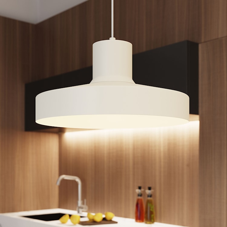 Lampa wisząca Bilo beżowa  - zdjęcie 2