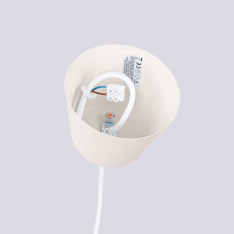 Lampa wisząca Bilo beżowa  - zdjęcie 13