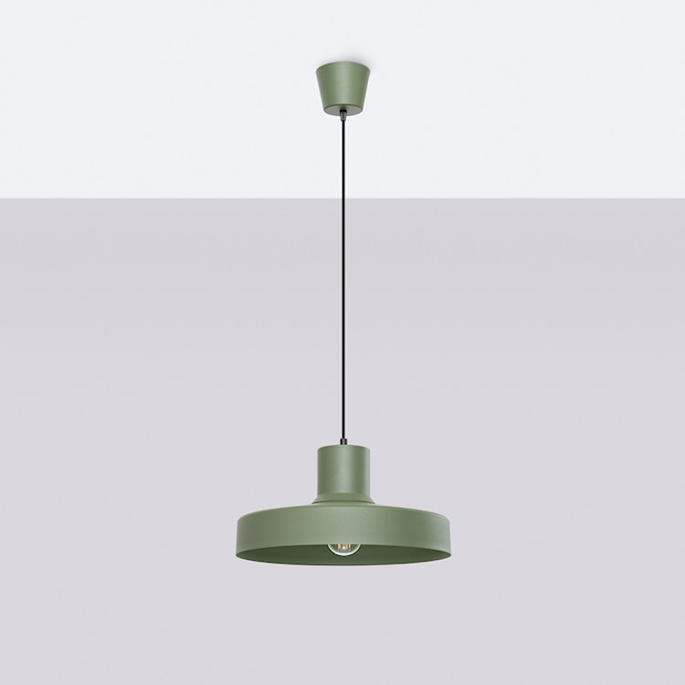 Lampa wisząca Bilo zielona oliwka  - zdjęcie 6