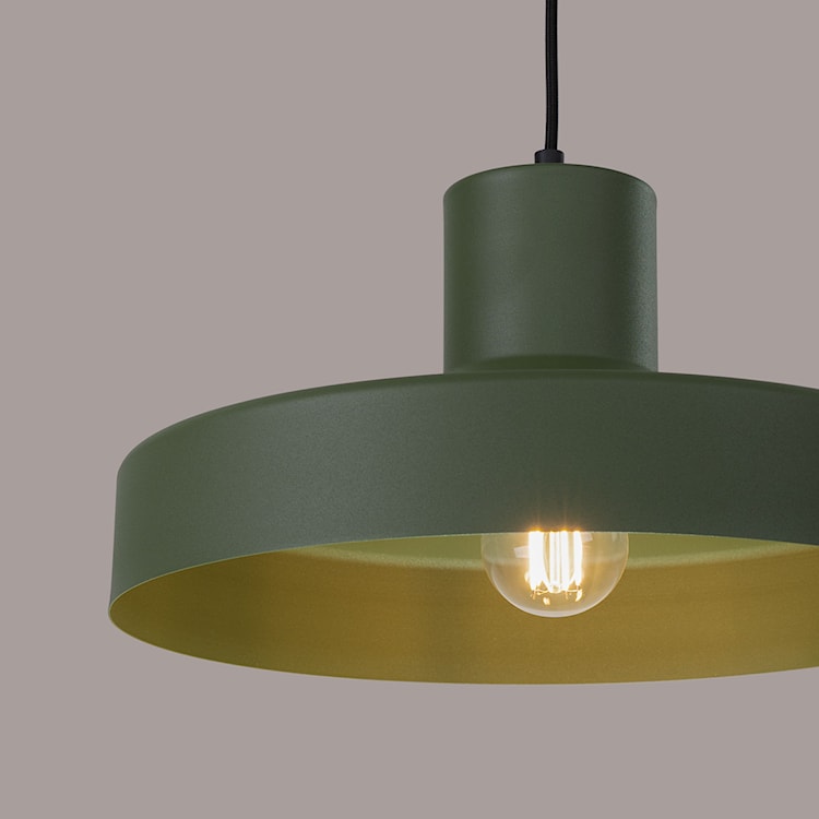 Lampa wisząca Bilo zielona oliwka  - zdjęcie 8