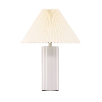 Lampa stołowa Largin 45 cm kremowa
