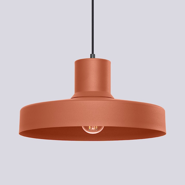 Lampa wisząca Bilo ochra czerwona  - zdjęcie 9