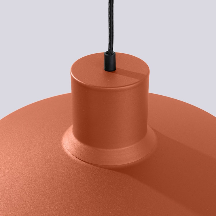 Lampa wisząca Bilo ochra czerwona  - zdjęcie 11