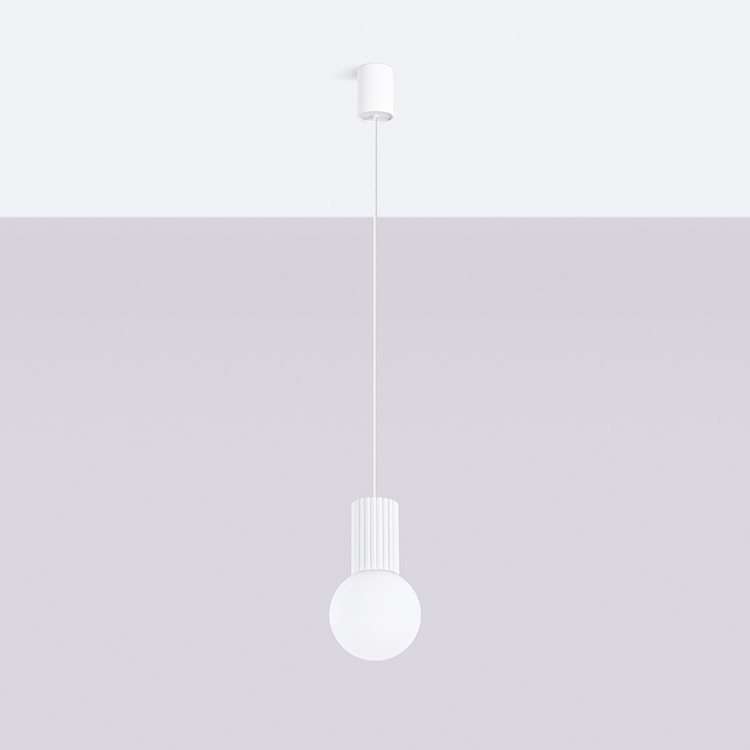 Lampa wisząca Halo 1 biała  - zdjęcie 4