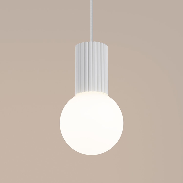 Lampa wisząca Halo 1 biała  - zdjęcie 6