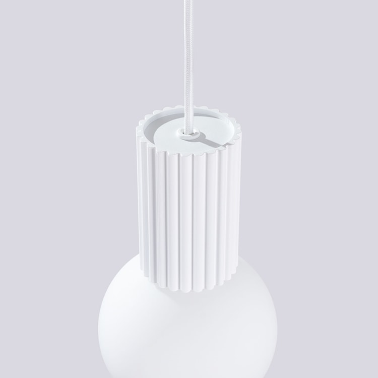 Lampa wisząca Halo 1 biała  - zdjęcie 9