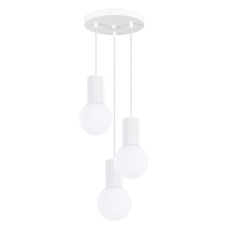 Lampa wisząca Halo 3P biała 