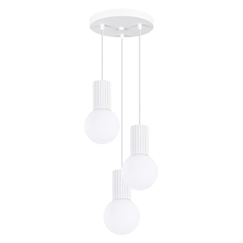 Lampa wisząca Halo 3P biała
