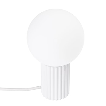Lampa stołowa Halo biała