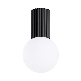 Plafon Halo czarny IP44