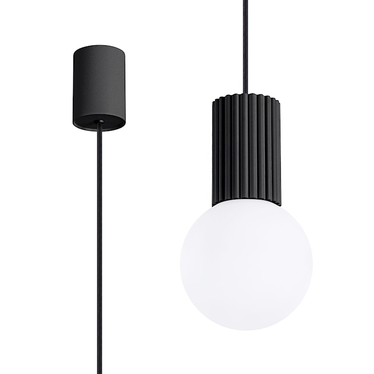 Lampa wisząca Halo 1 czarna  - zdjęcie 4