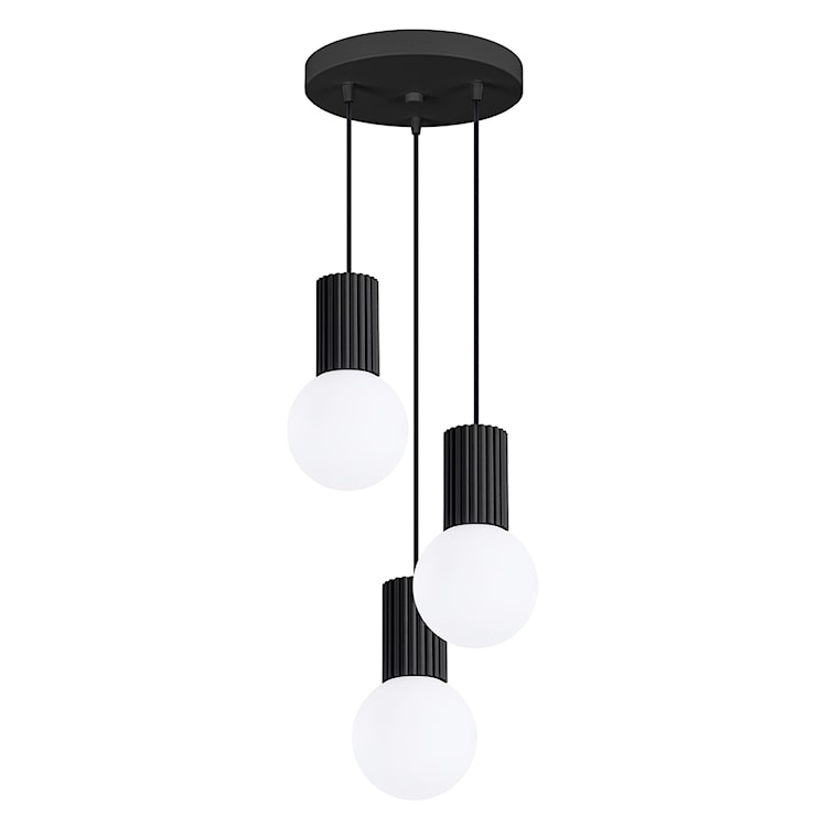 Lampa wisząca Halo 3P czarna 