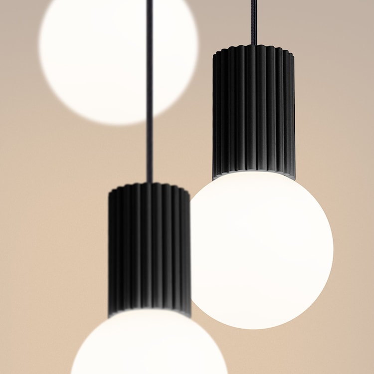 Lampa wisząca Halo 3P czarna  - zdjęcie 6