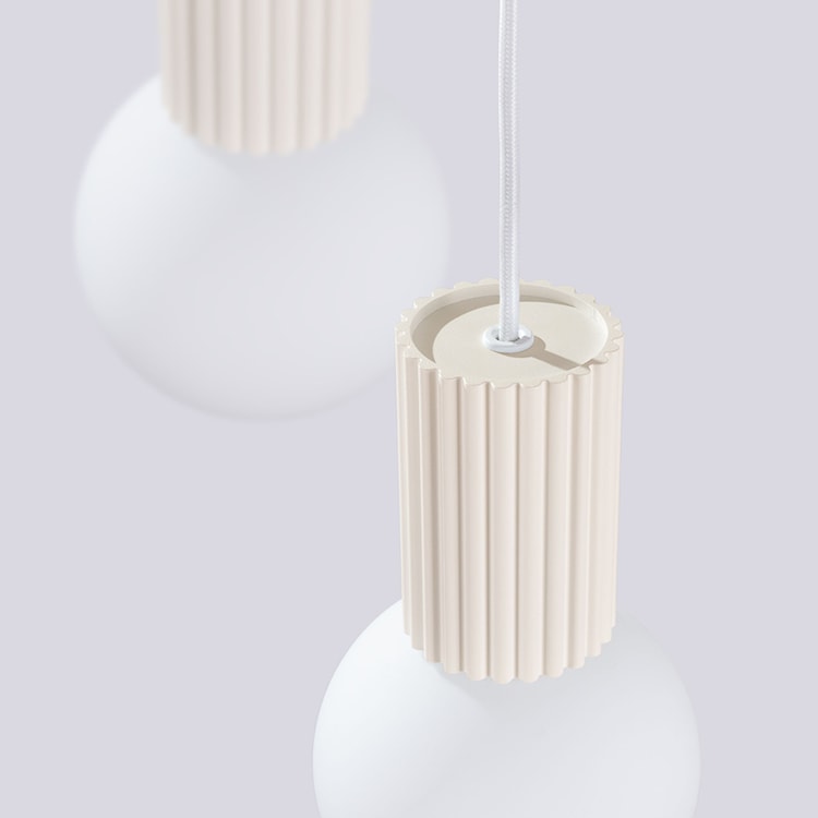 Lampa wisząca Halo 3P beżowa  - zdjęcie 8