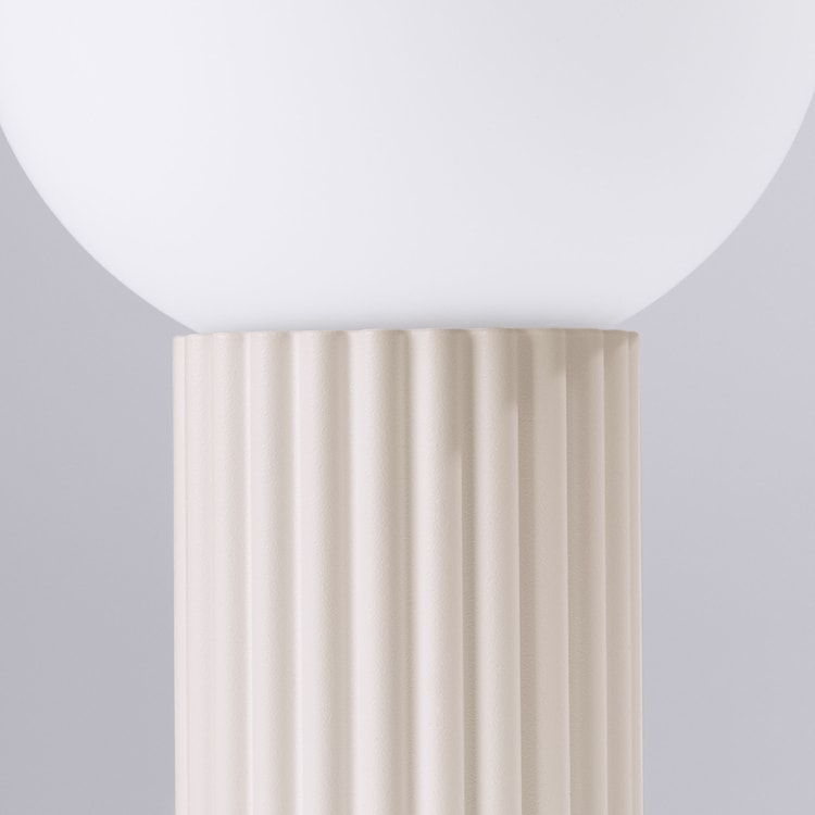Lampa stołowa Halo beżowa  - zdjęcie 5