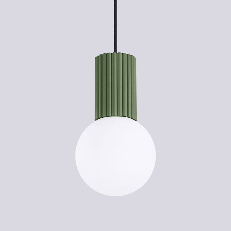 Lampa wisząca Halo 1 zielona oliwka  - zdjęcie 6