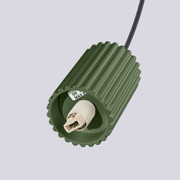 Lampa wisząca Halo 1 zielona oliwka  - zdjęcie 10