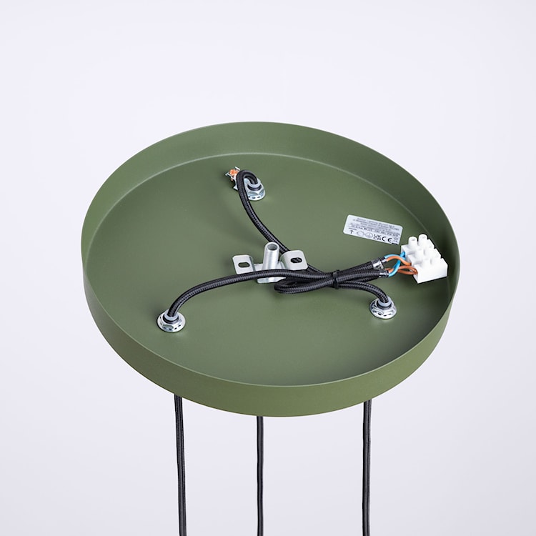 Lampa wisząca Halo 3P zielona oliwka  - zdjęcie 11