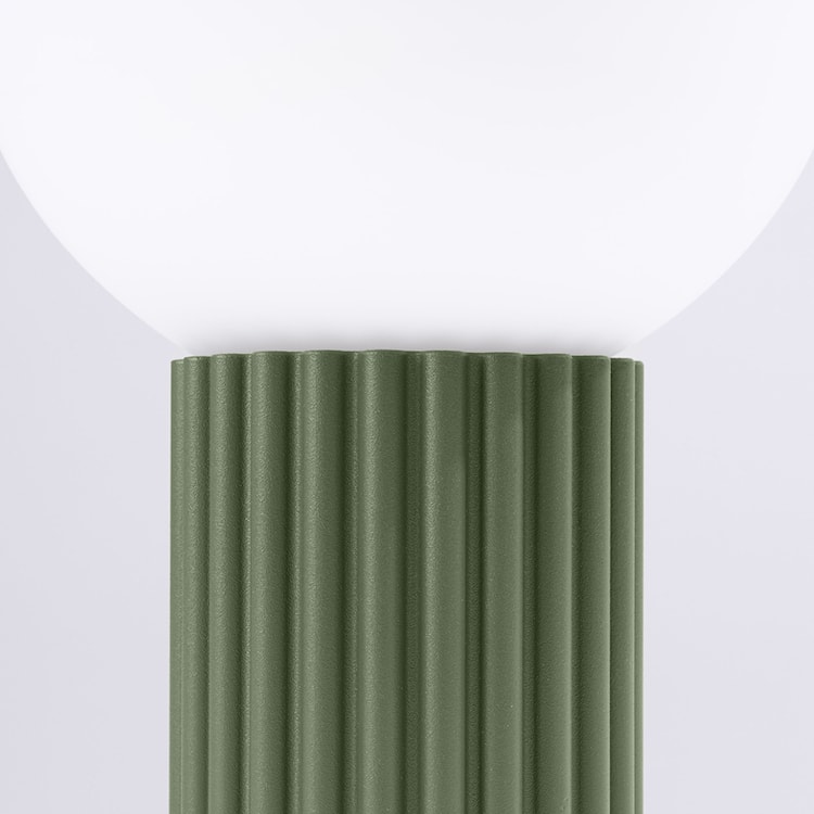 Lampa stołowa Halo zielona oliwka  - zdjęcie 8
