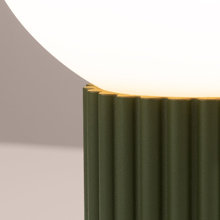 Lampa stołowa Halo zielona oliwka  - zdjęcie 10