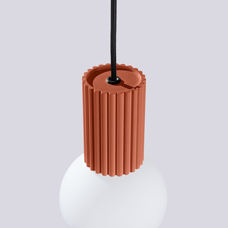 Lampa wisząca Halo 1 ochra czerwona  - zdjęcie 10