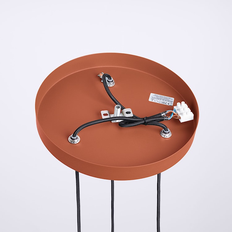 Lampa wisząca Halo 3P ochra czerwona  - zdjęcie 10