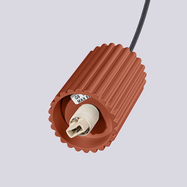 Lampa wisząca Halo 3P ochra czerwona  - zdjęcie 11