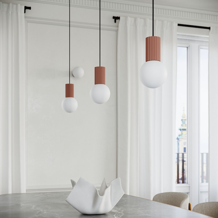 Lampa wisząca Halo 1 mocca  - zdjęcie 3