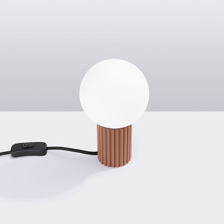 Lampa stołowa Halo mocca  - zdjęcie 3