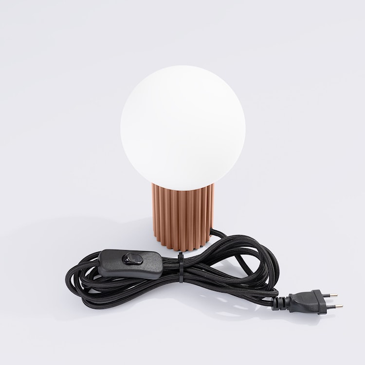 Lampa stołowa Halo mocca  - zdjęcie 6
