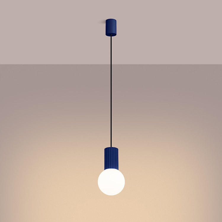 Lampa wisząca Halo 1 ultramaryna  - zdjęcie 6